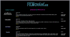 Desktop Screenshot of filmovani.cz